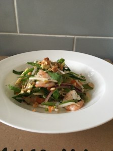 Laura of London Delicious Vietnamese Prawn Salad Laura Nana